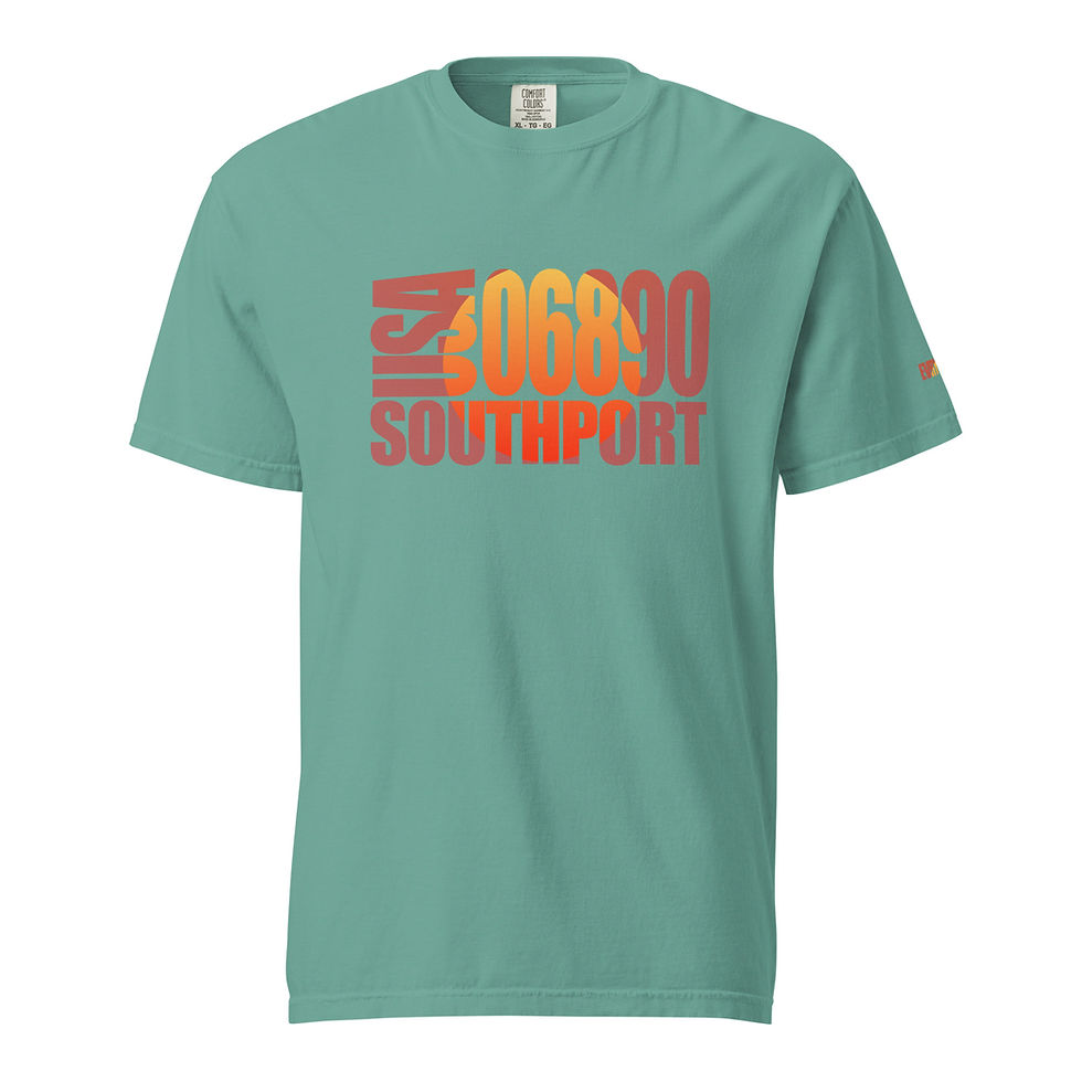 Thumbnail: Southport Sunset heavyweight t-shirt