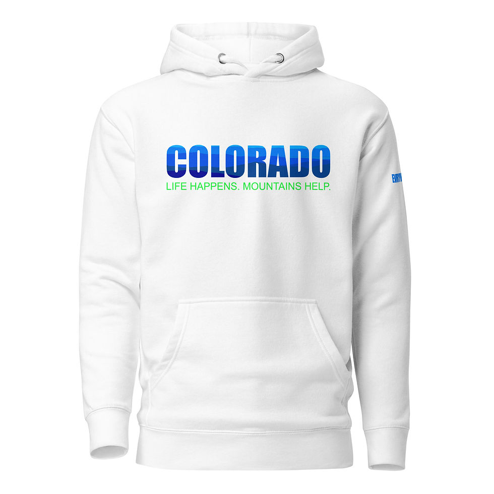 Thumbnail: Colorado Mountains Help Hoodie