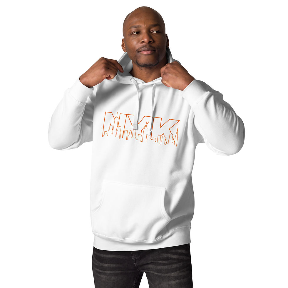 Thumbnail: NYK Skyline Unisex Hoodie by Cotton Heritage