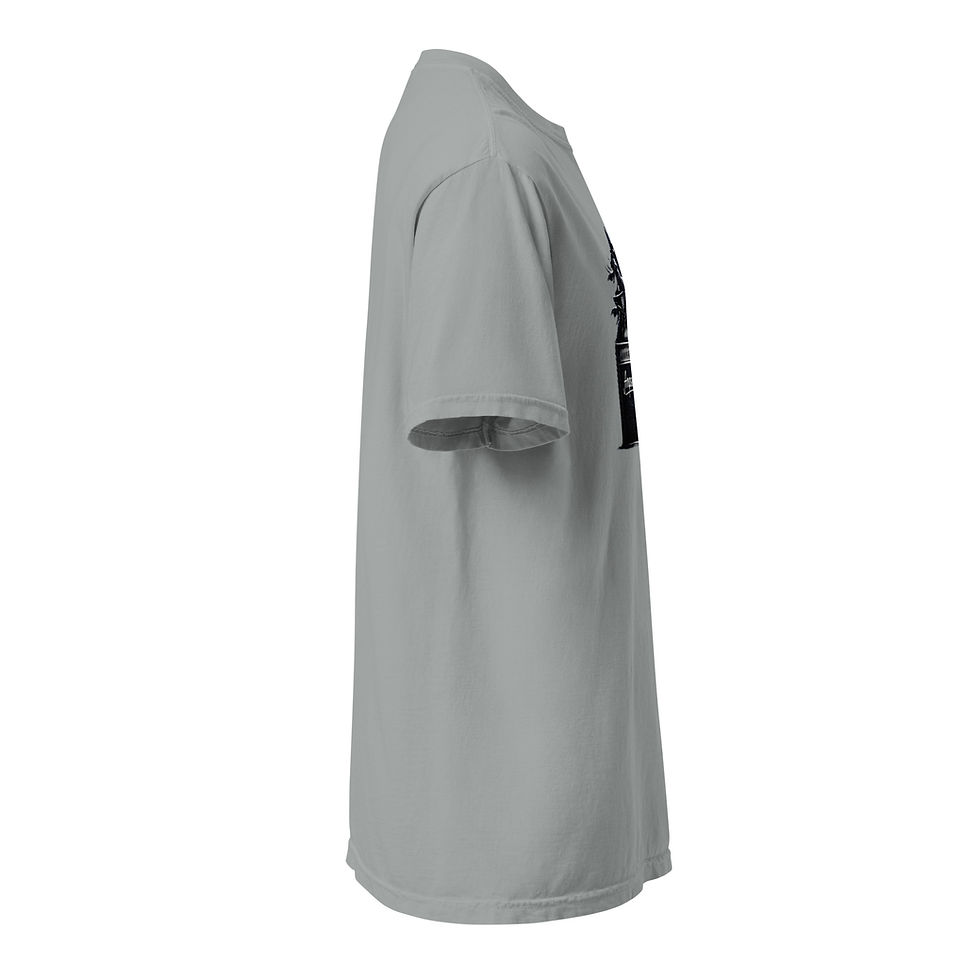 Thumbnail: Ampssassin Unisex garment-dyed heavyweight t-shirt