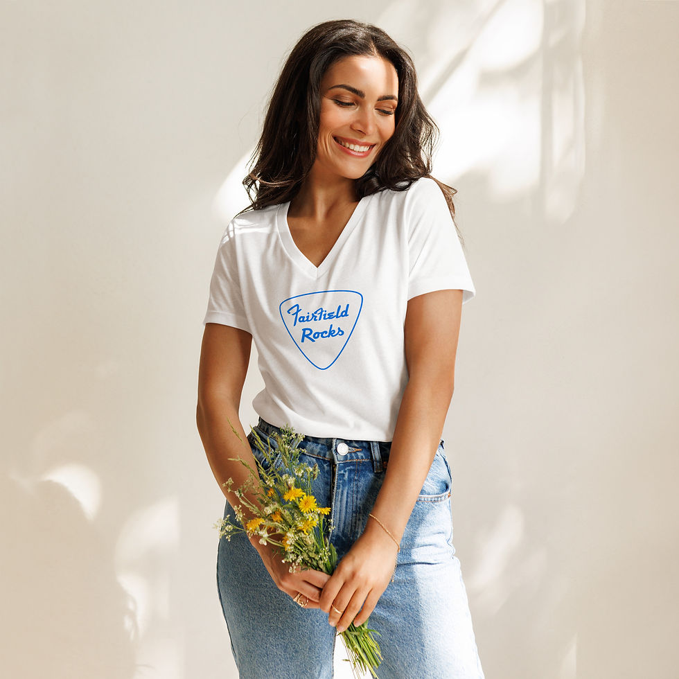 Thumbnail: Fairfield Rocks Women’s V-Neck Tee