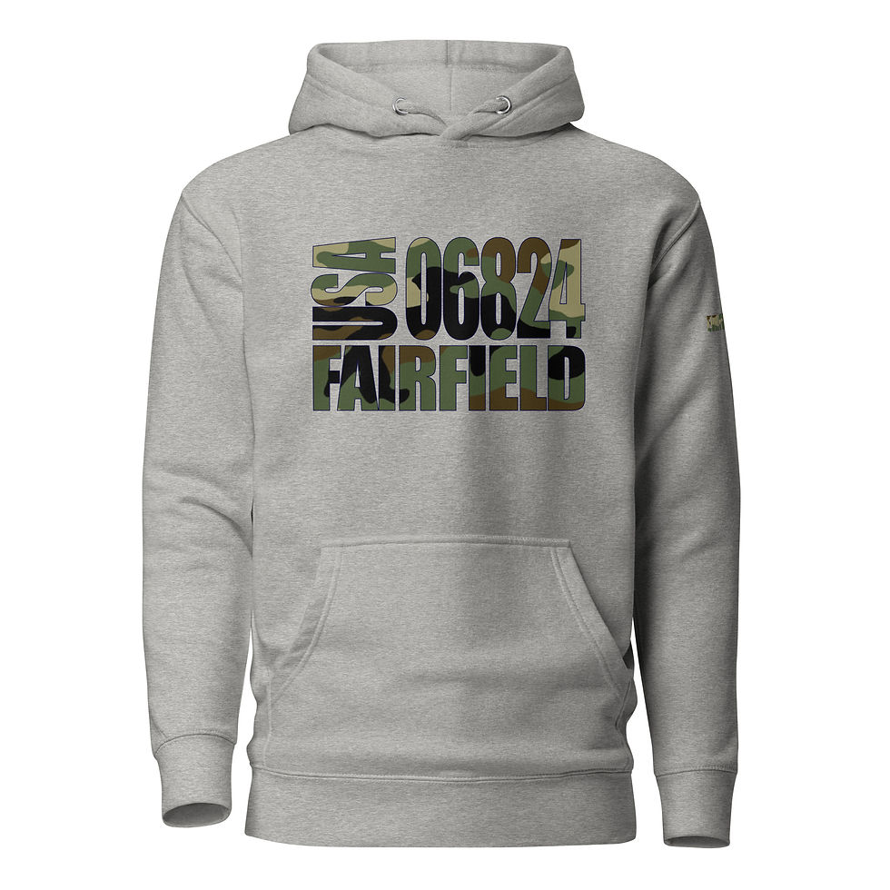 Thumbnail: Fairfield Camo Unisex Hoodie
