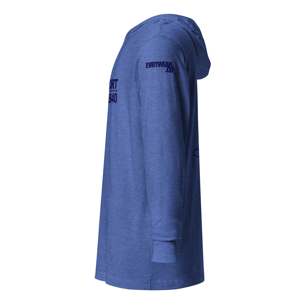 Thumbnail: Newport Sloop Long-Sleeve Hooded Tee