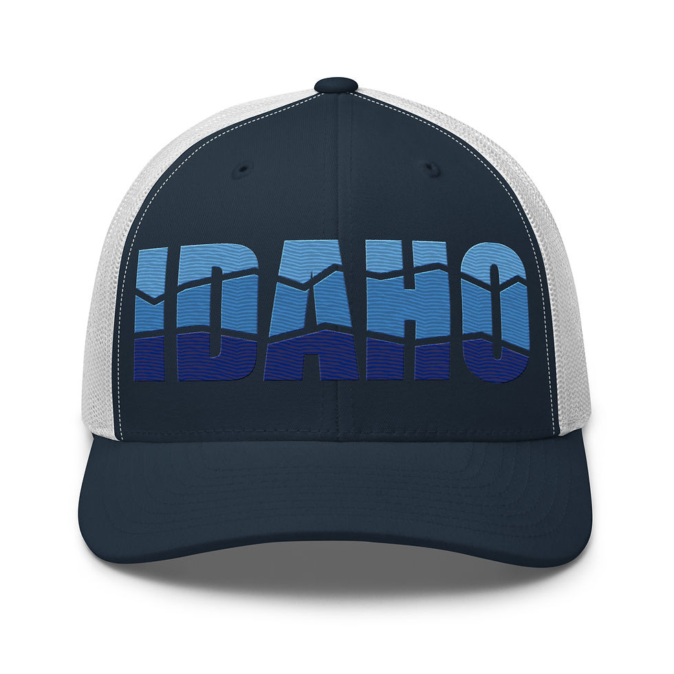 Thumbnail: Idaho Mountains Trucker Cap