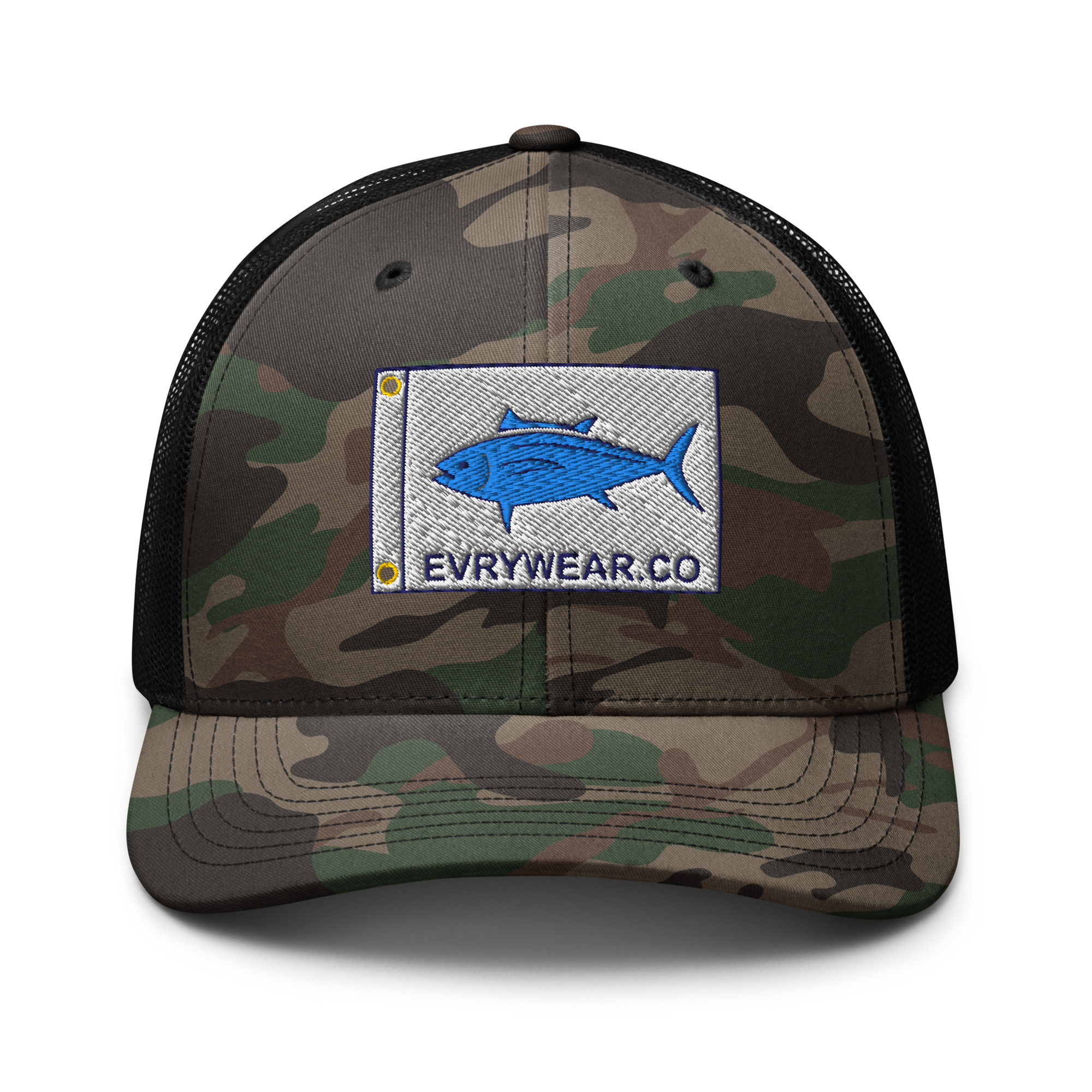 Bluefin Camo Trucker Hat