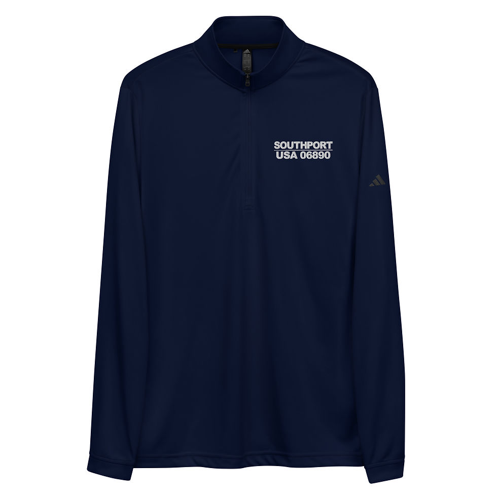 Thumbnail: Southport Adidas Quarter Zip Pullover