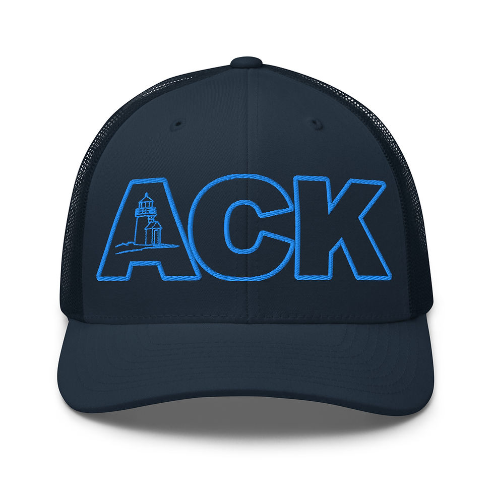 Thumbnail: ACK Teal Trucker Cap