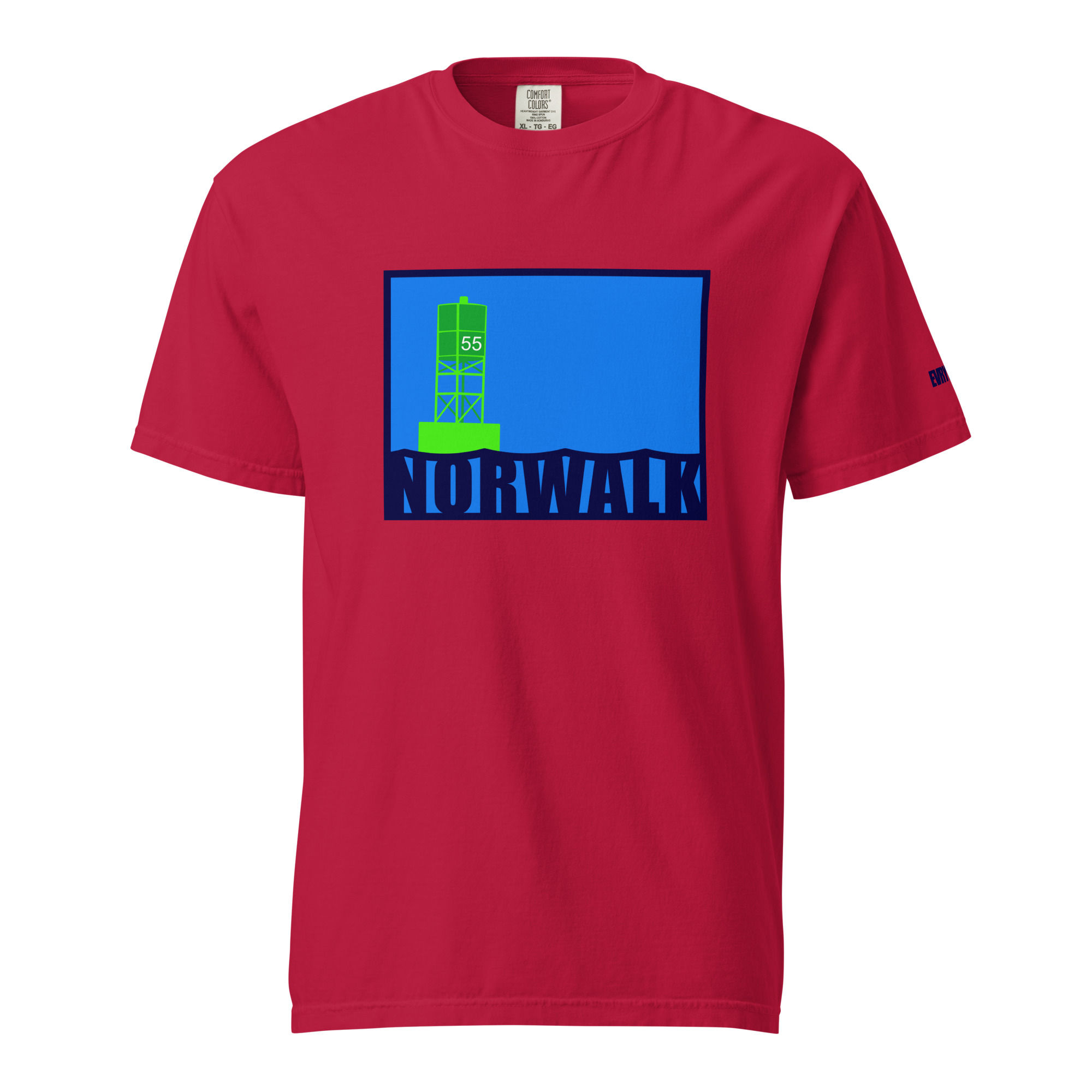Norwalk Bell 55 Tee by Comfort Colors