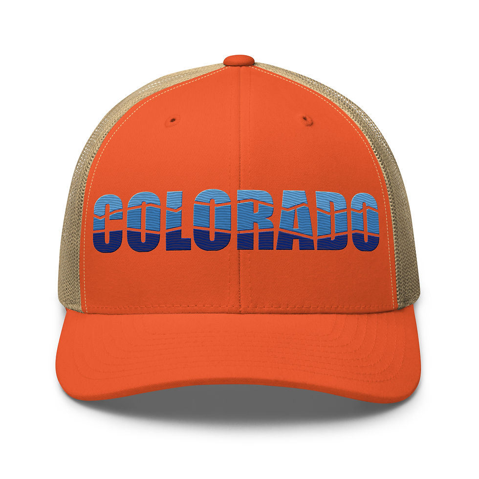 Thumbnail: Colorado Mountains Trucker Cap