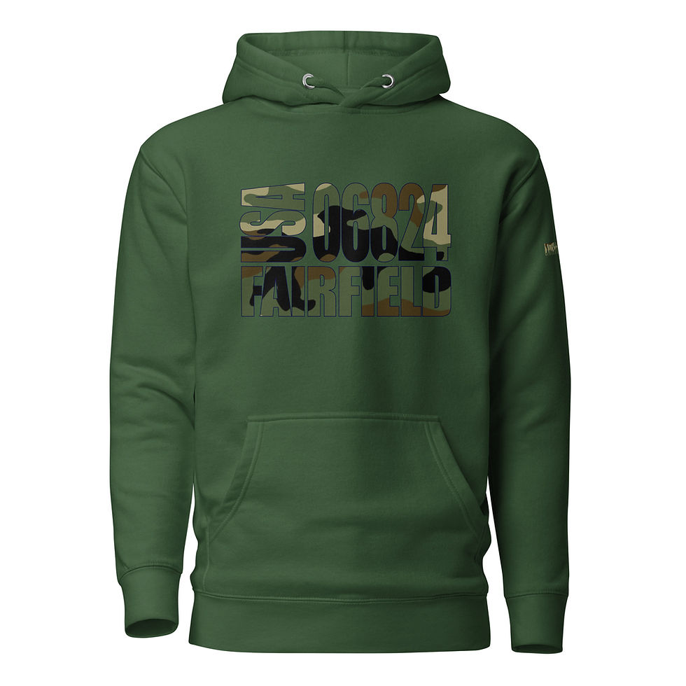 Thumbnail: Fairfield Camo Unisex Hoodie