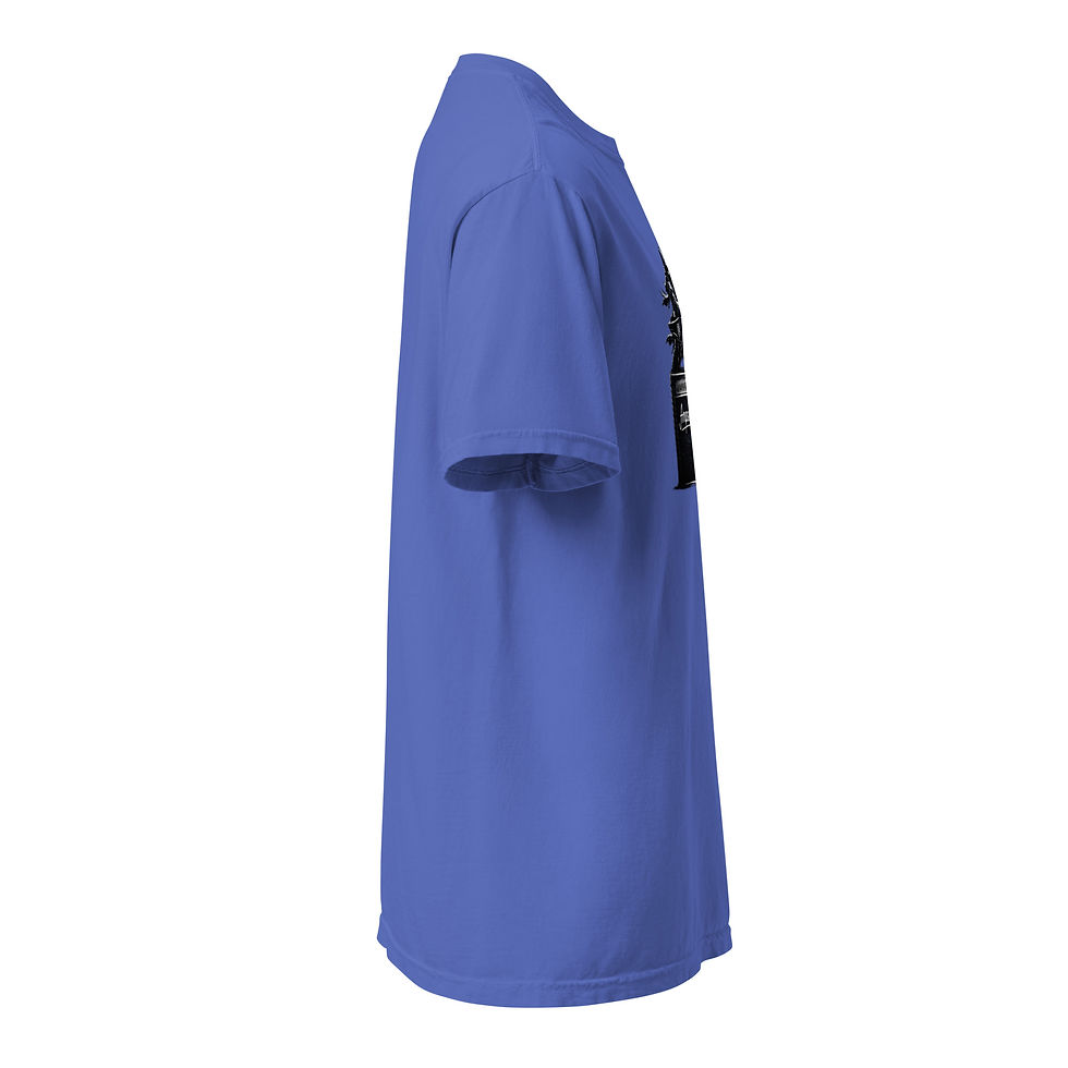 Thumbnail: Ampssassin Unisex garment-dyed heavyweight t-shirt
