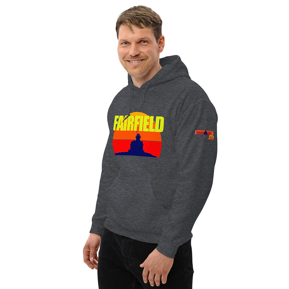 Thumbnail: Fairfield Sunset 50/50 Unisex Hoodie