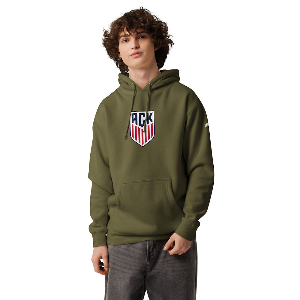 Thumbnail: ACK Shield Heavyweight Sweatshirt by Independent Trading Co. IND4000
