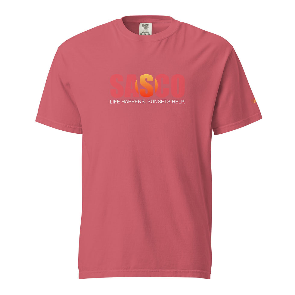 Thumbnail: Sasco Sunsets Help Tee by Comfort Colors