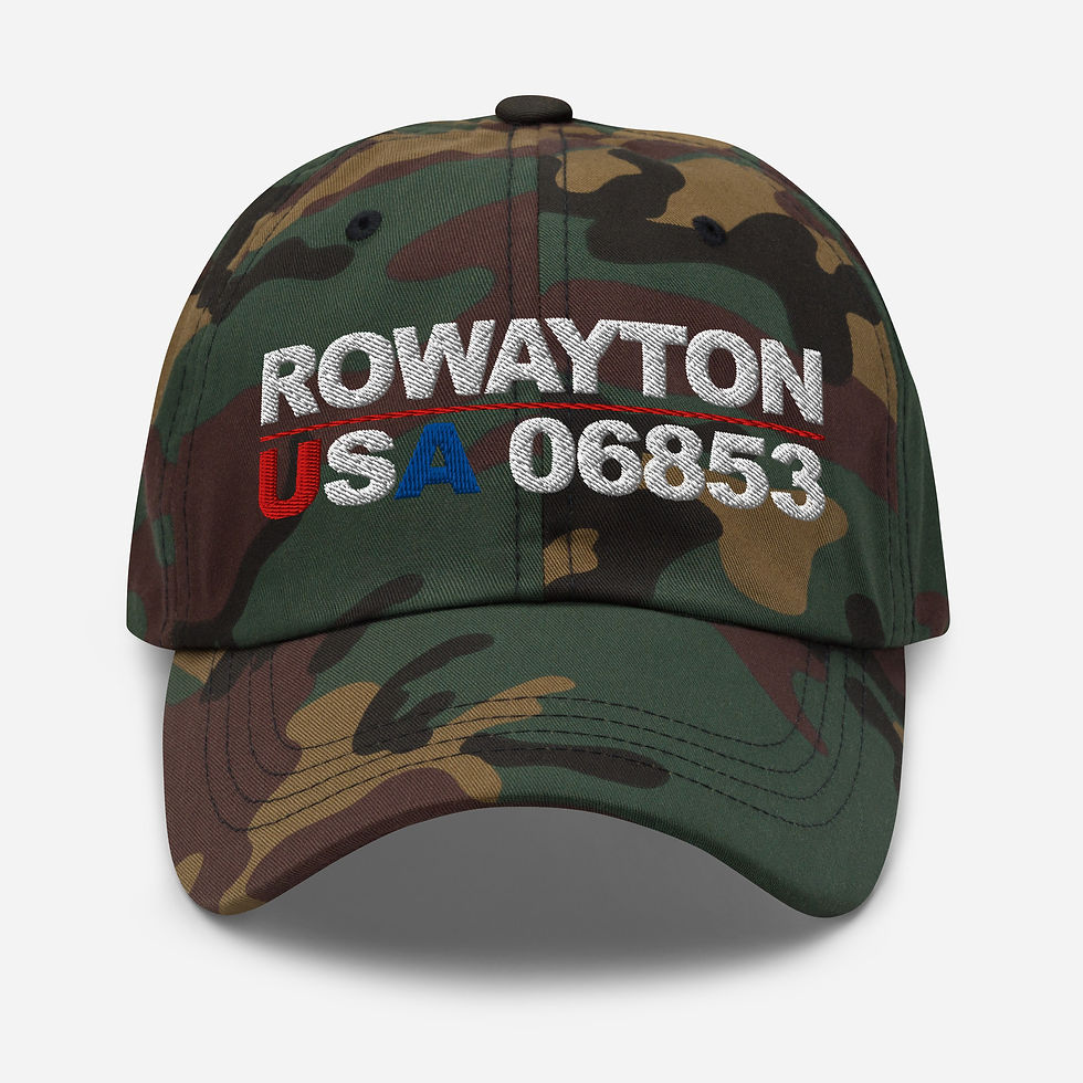 Thumbnail: Rowayton 06853 RWB Dad hat