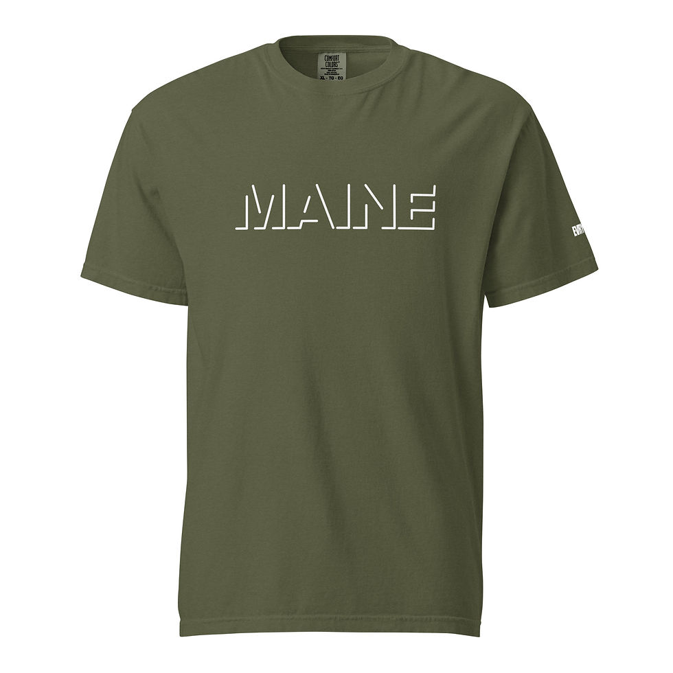 Thumbnail: Maine Shadow Tee by Comfort Colors