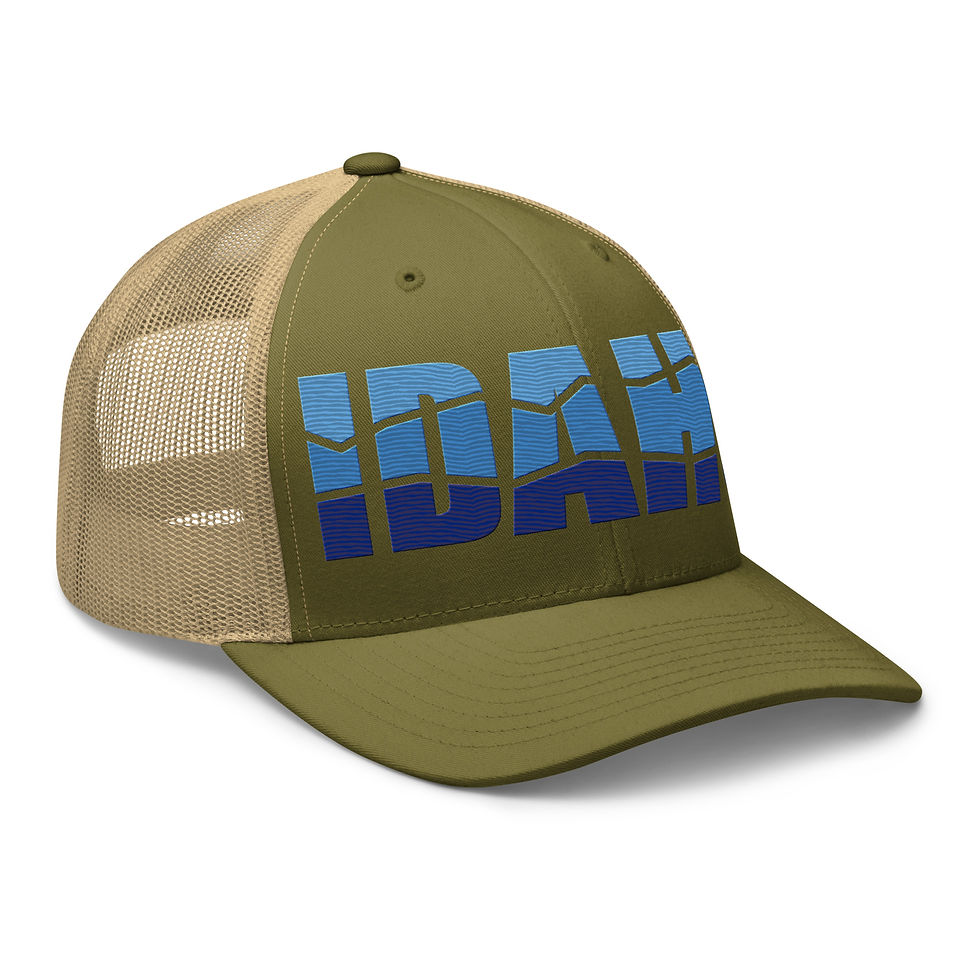 Thumbnail: Idaho Mountains Trucker Cap