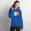 Thumbnail: Connecticut Irish Flag Slainte Unisex Heavyweight Hoodie