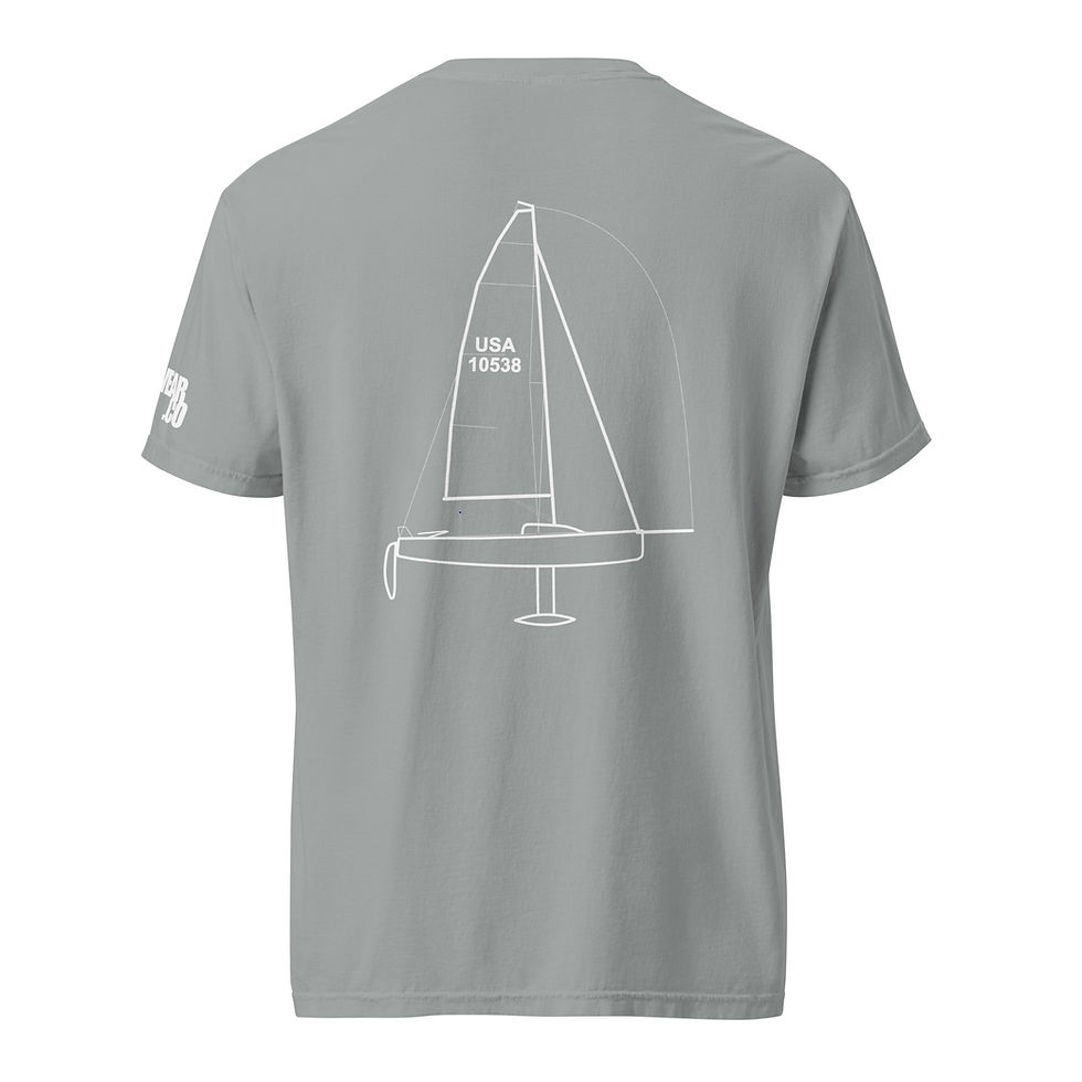 Thumbnail: Larchmont Keelboat heavyweight t-shirt