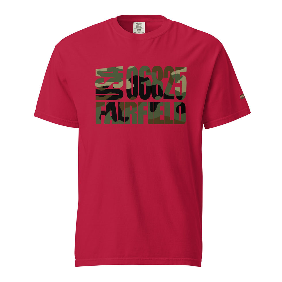 Thumbnail: Fairfield 06825 Camo Tee by Comfort Colors