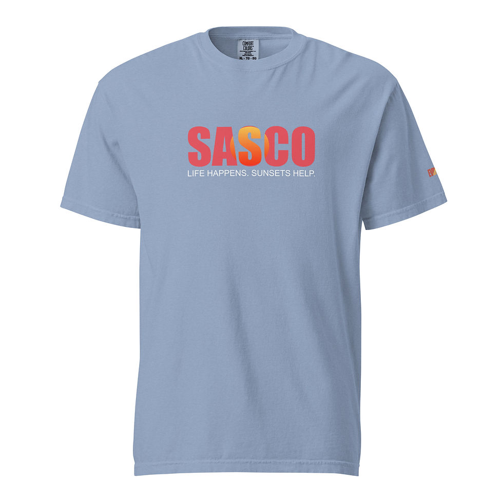Thumbnail: Sasco Sunsets Help Tee by Comfort Colors