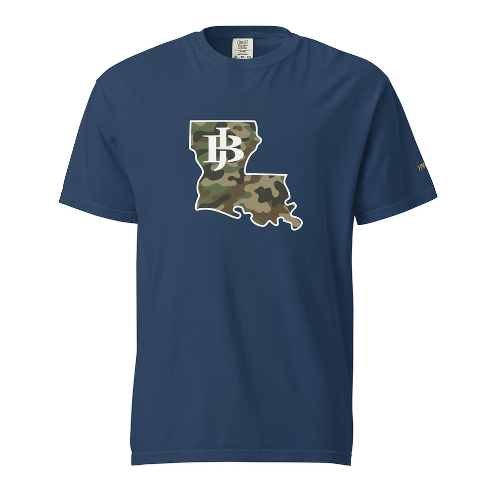 Thumbnail: JB Louisiana Camo Tee by Comfort Colors