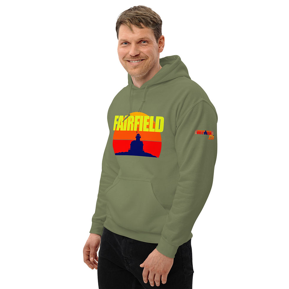 Thumbnail: Fairfield Sunset 50/50 Unisex Hoodie
