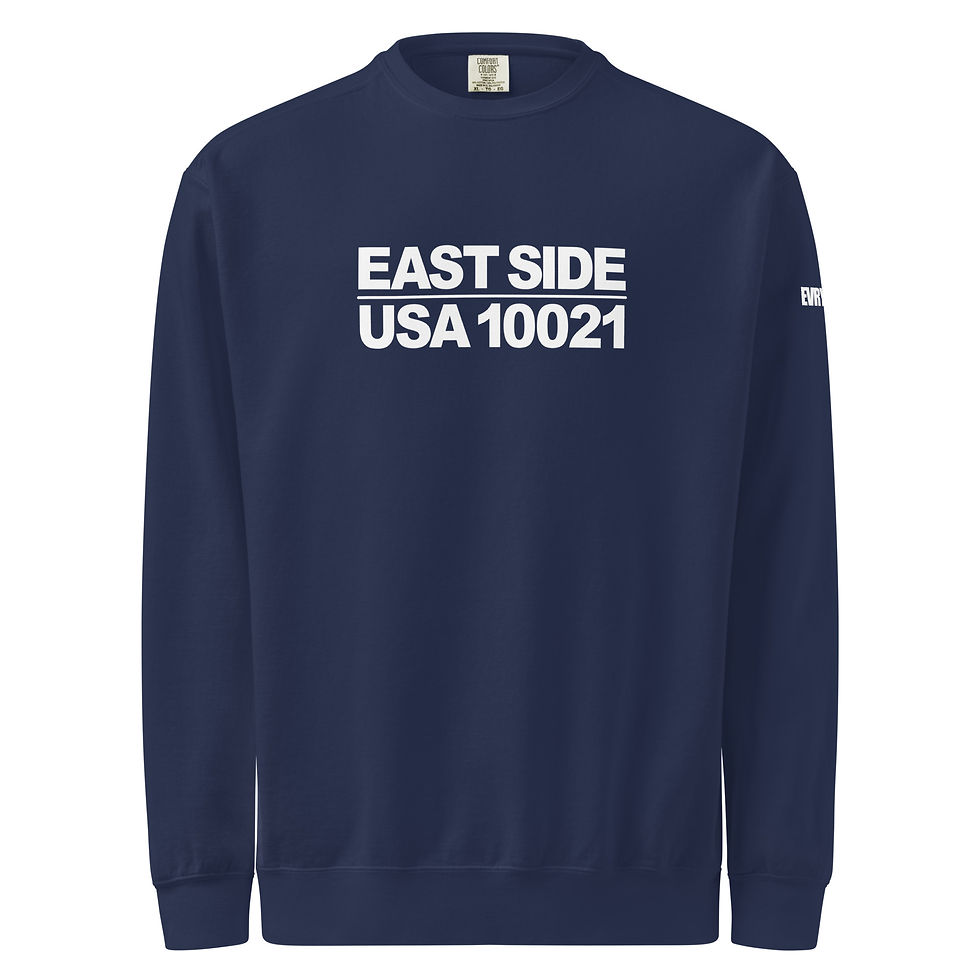 Thumbnail: Upper Eastside Garment-Dyed Crewneck by Comfort Colors