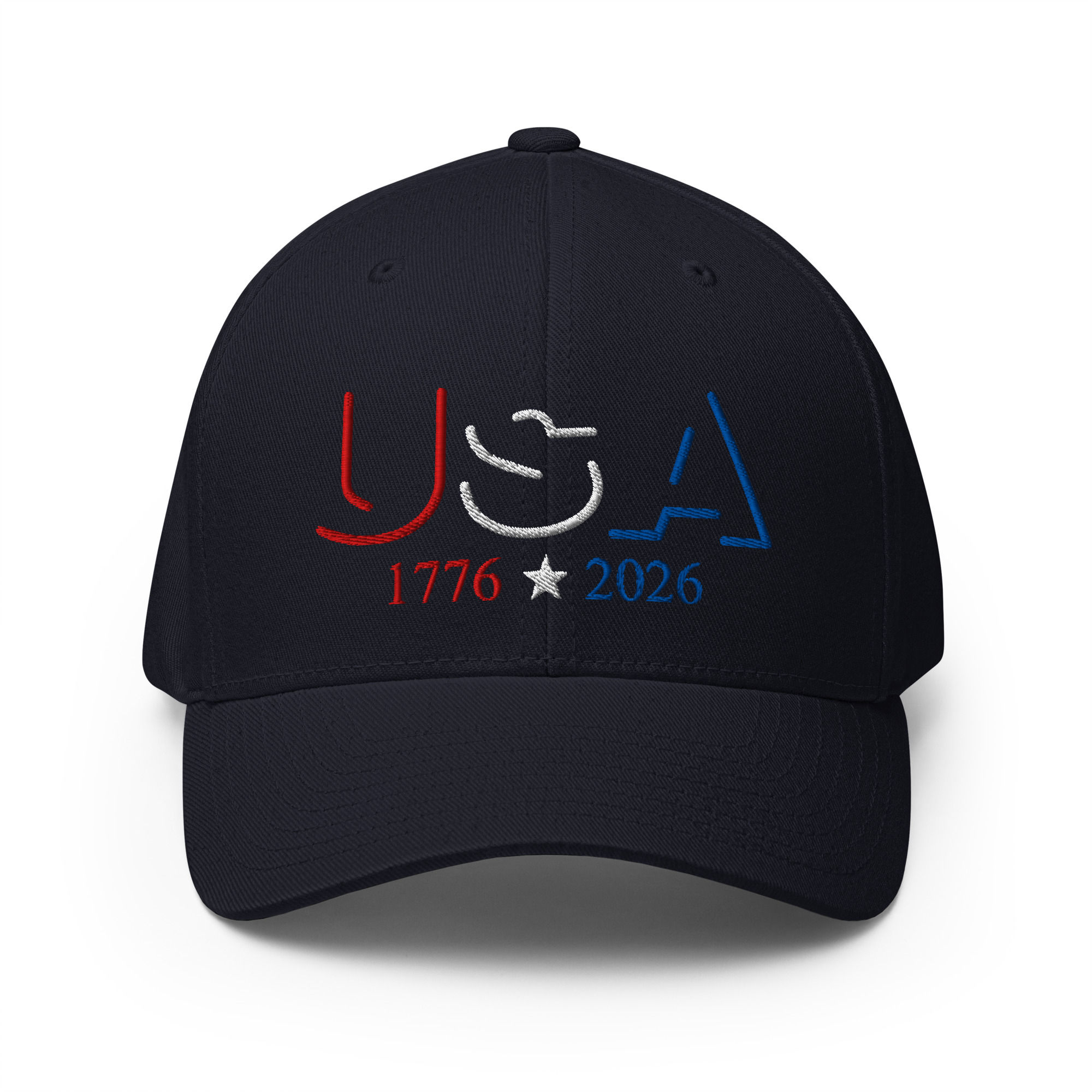USA 250 Structured Twill Cap by FlexFit