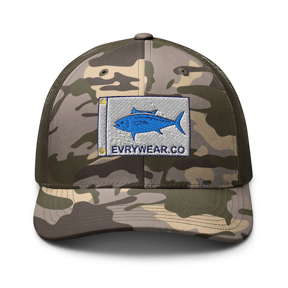 Thumbnail: Bluefin Camo Trucker Hat