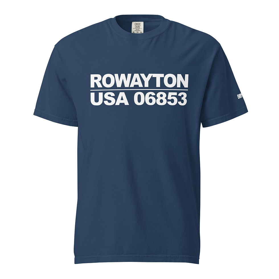 Thumbnail: Rowayton 06853 Dinghy Tee by Comfort Colors