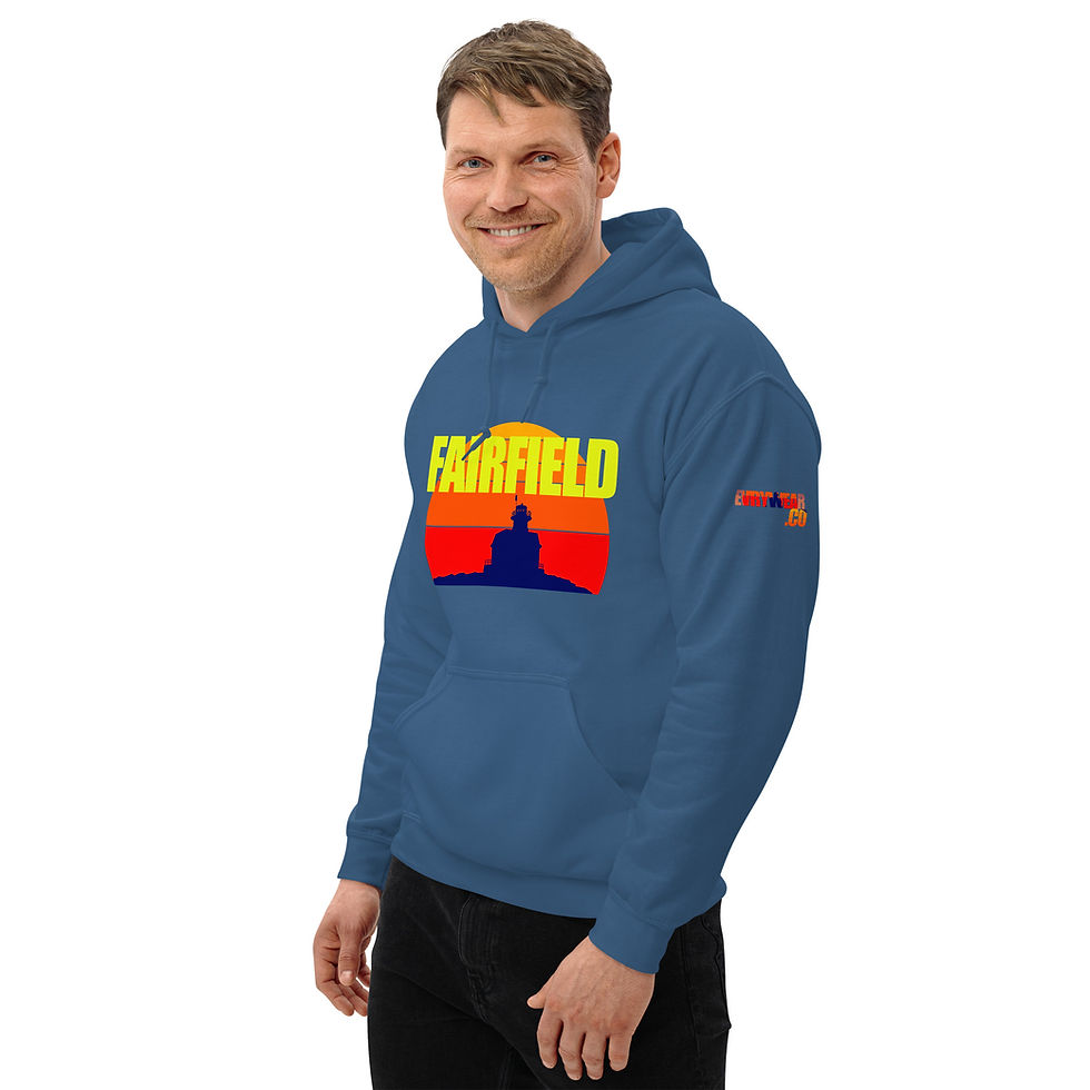 Thumbnail: Fairfield Sunset 50/50 Unisex Hoodie