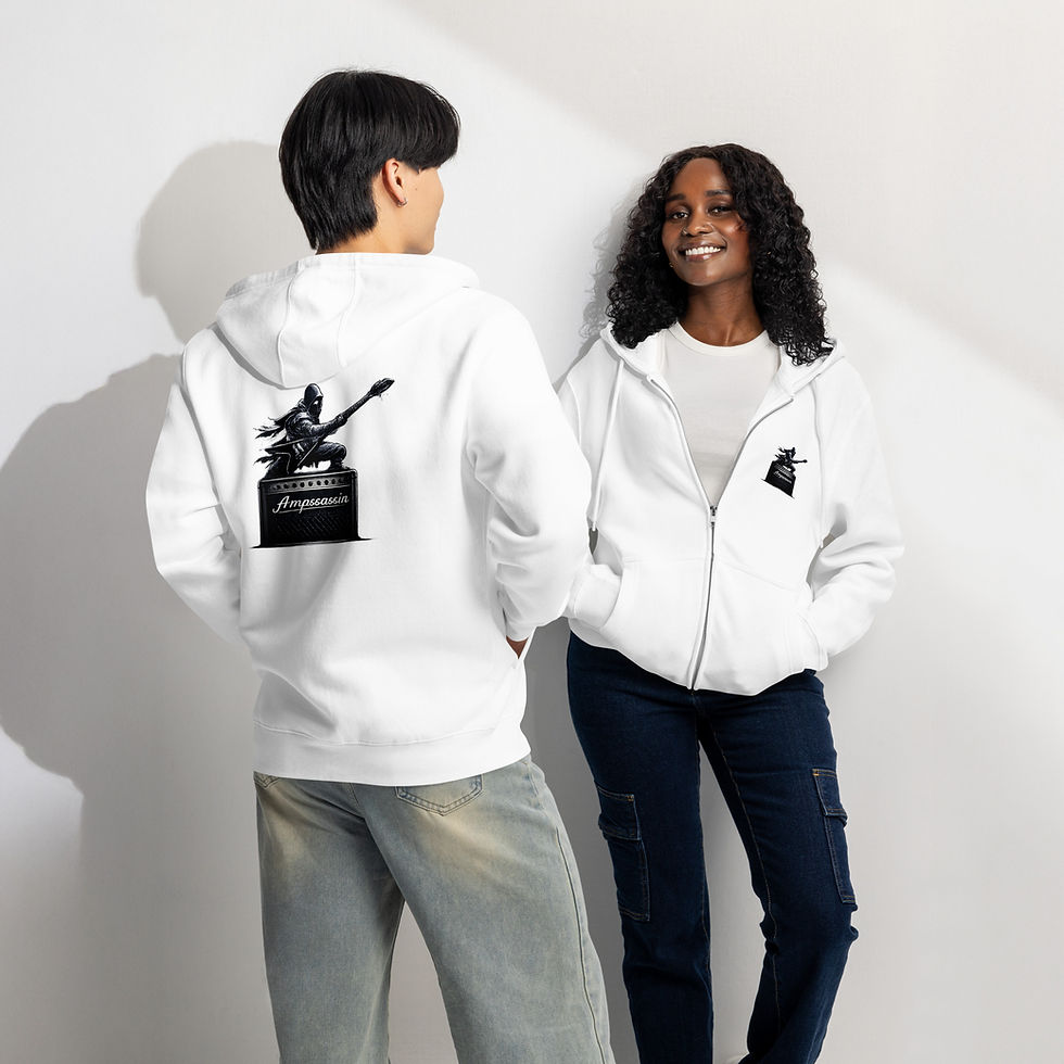 Thumbnail: Ampssassin full zip hoodie