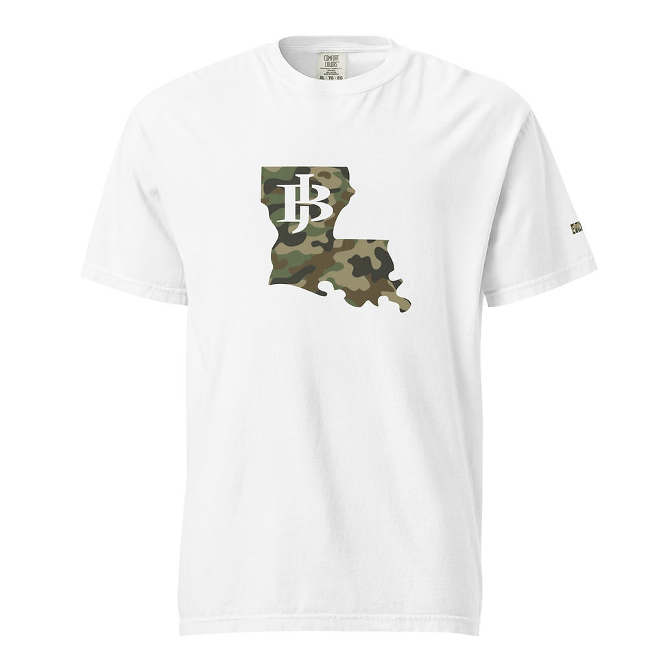 Thumbnail: JB Louisiana Camo Tee by Comfort Colors