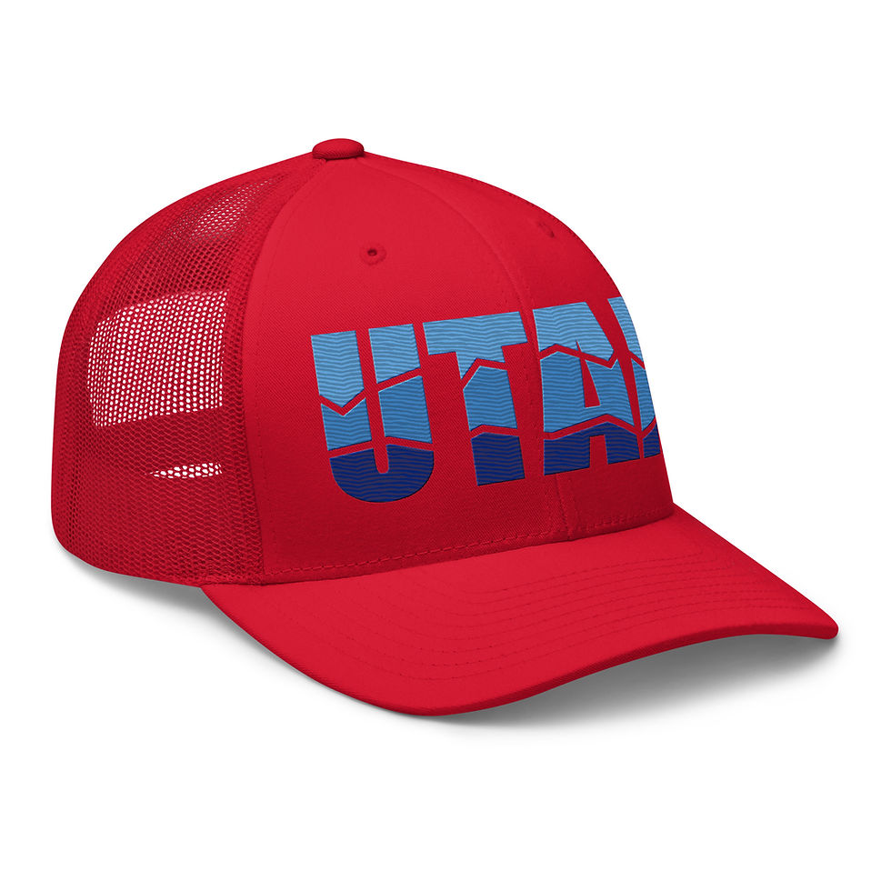 Thumbnail: Utah Mountains Trucker Cap