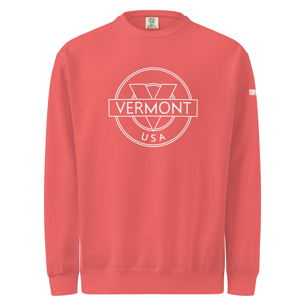 Thumbnail: Vermont Garment-Dyed Crewneck by Comfort Colors