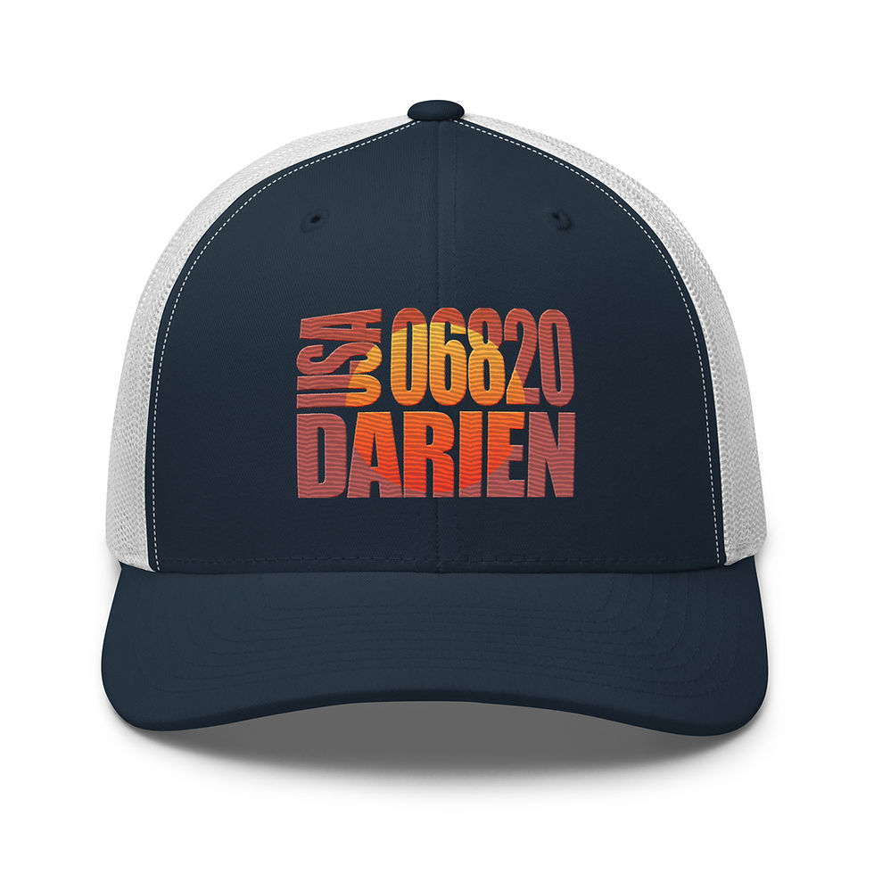Thumbnail: Darien Sunset Trucker Cap