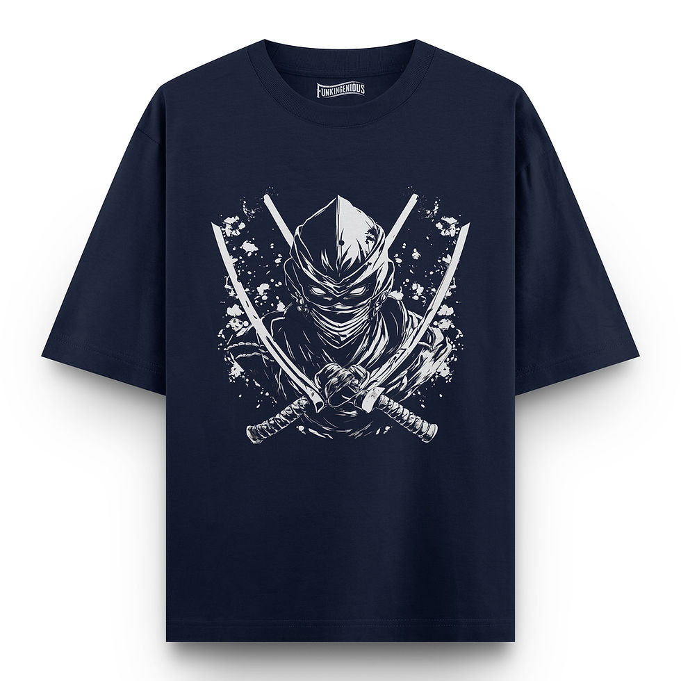 Thumbnail: Ninja Katana Oversized T-shirt