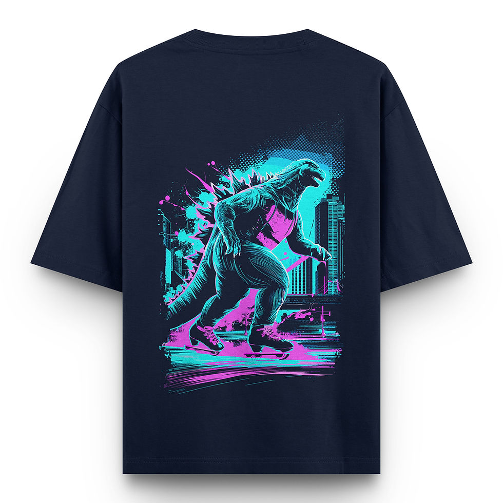 Thumbnail: Skaterzilla Oversized T-shirt