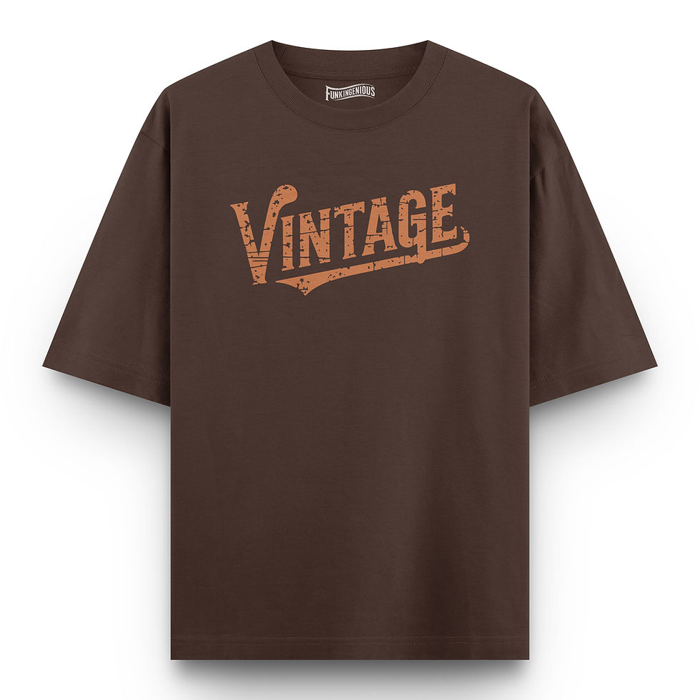 Thumbnail: Vintage Motorcycle Oversized T-shirt
