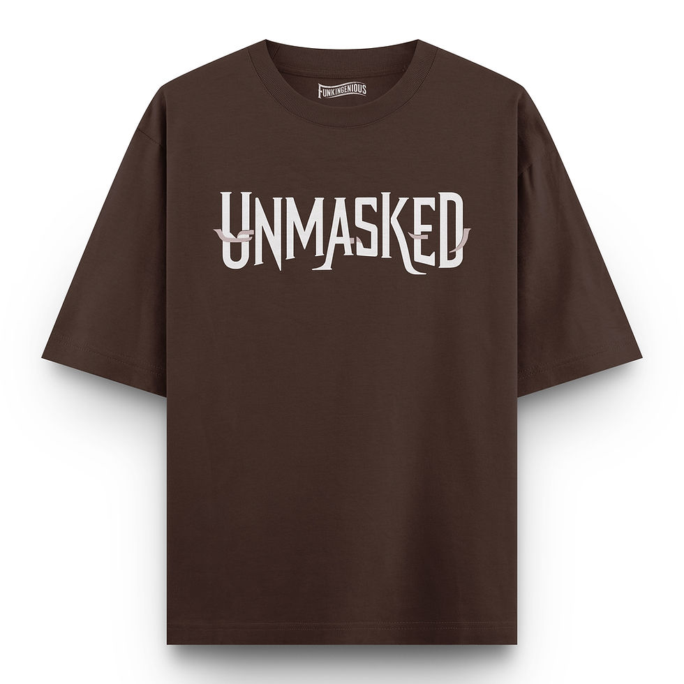 Thumbnail: Vengeance Unmasked Oversized T-shirt