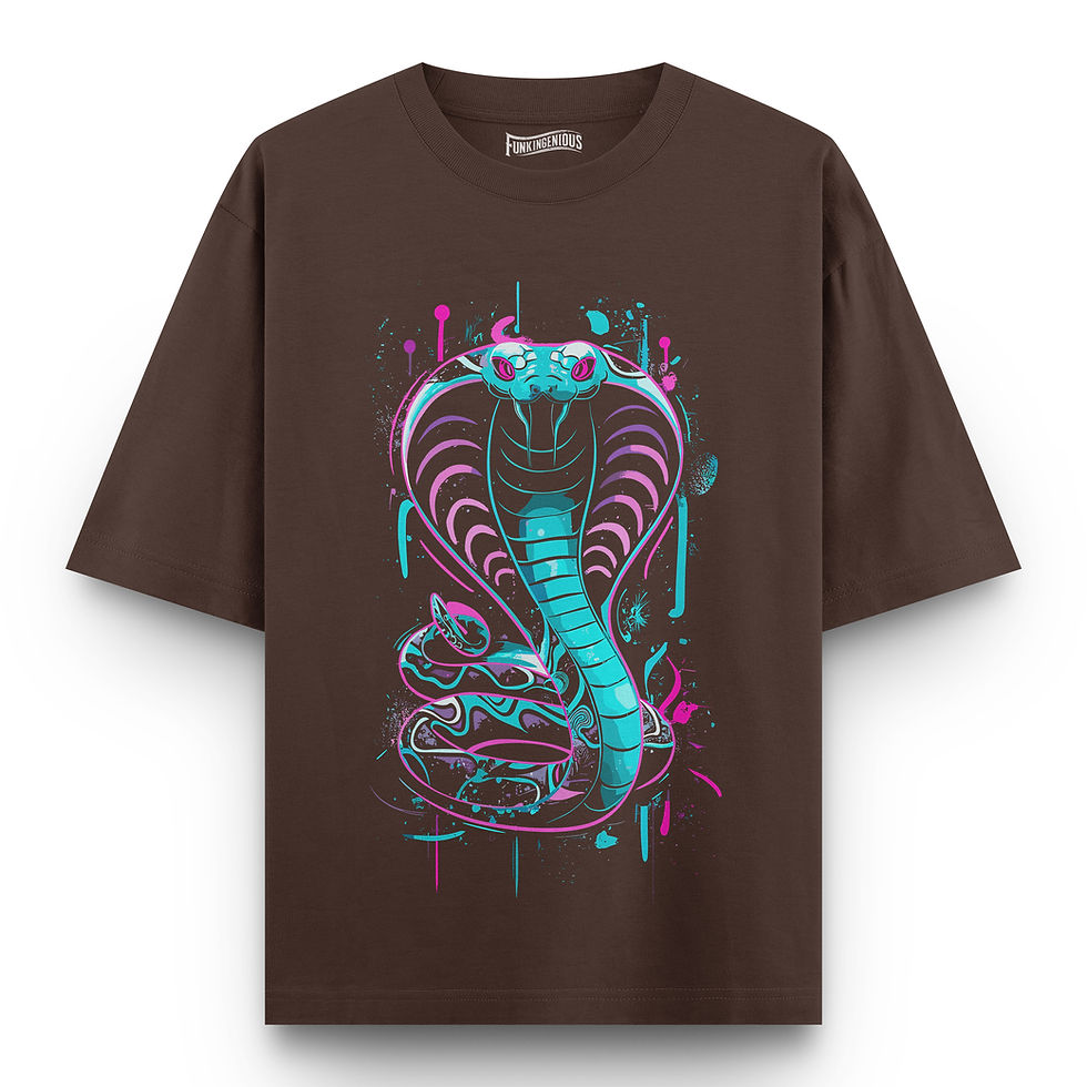 Thumbnail: Psy Cobra Oversized T-shirt