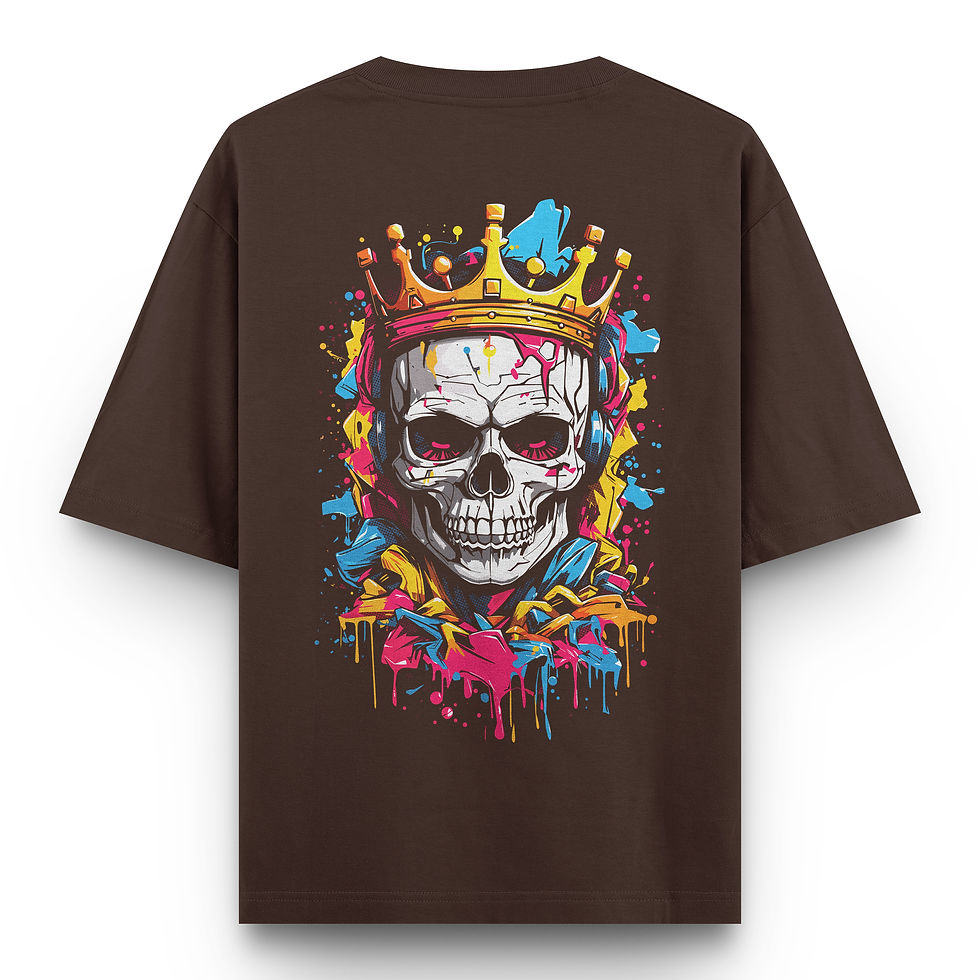 Thumbnail: Skull King Oversized T-shirt