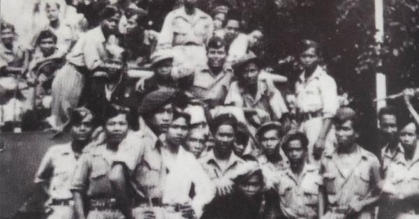 Anggota Korps Marinir (Foto: Buku Ensiklopedia Korps Marinir TNI AL Jilid 2)