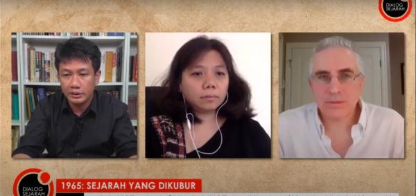 Sejarawan Bonnie Triyana, Grace Leksana & John Roosa dalam Dialog Sejarah "1965: Sejarah yang Dikubur"