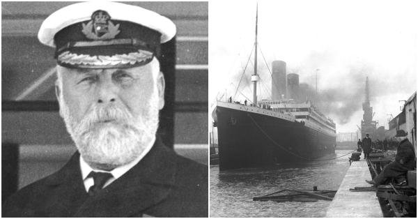 Kapten Edward John Smith yang menakhodai Titanic saat berangkat dari pelabuhan Southampton (New York Times/liners.dk)
