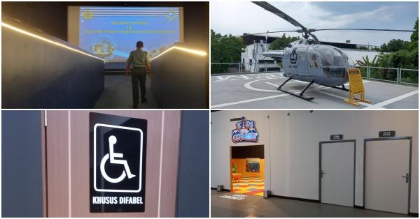 Ruang teater, koleksi NBO-105, pojok anak dan nursery room, serta akses ramah difabel (Randy Wirayudha/Historia)