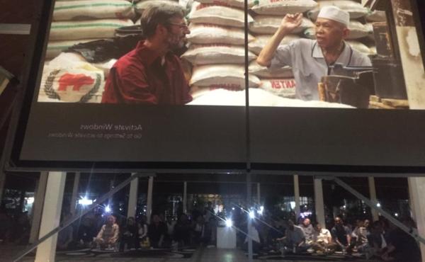 Suasana Nobar Perdana film "Setelah Multatuli Pergi" (Foto: Dok. Yogi D. Sumule)