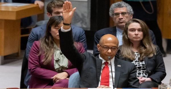 Robert A. Wood, perwakilan Amerika di DK PBB yang sendirian menolak proposal keanggotaan Palestina dengan menggunakan hak vetonya (un.org)