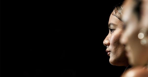 Tara Basro memerankan Wulan, aktivis pasar sekaligus teman Sancaka. (Fernando Randy/Historia).